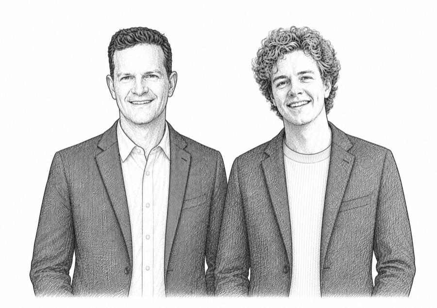 Jason and Isaiah Cormier, co-founders